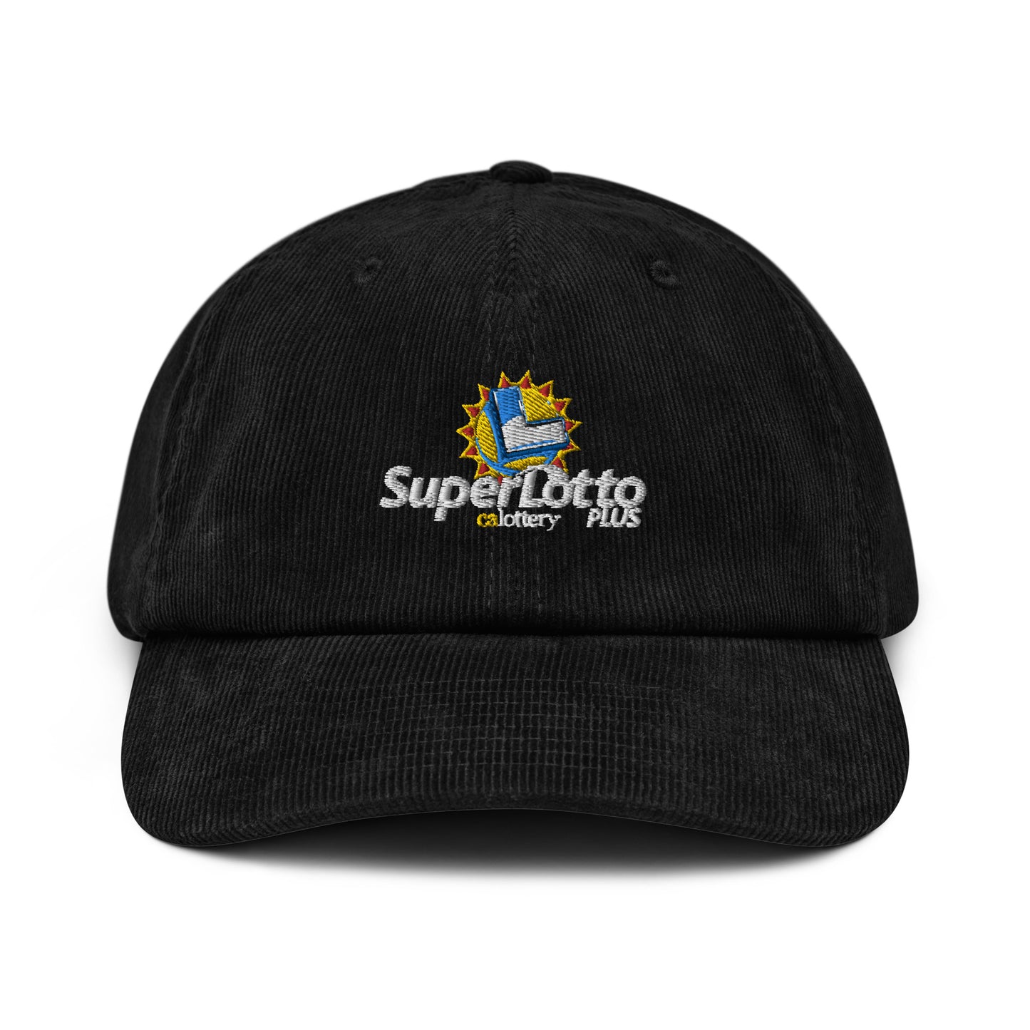 california super lottery corduroy hat