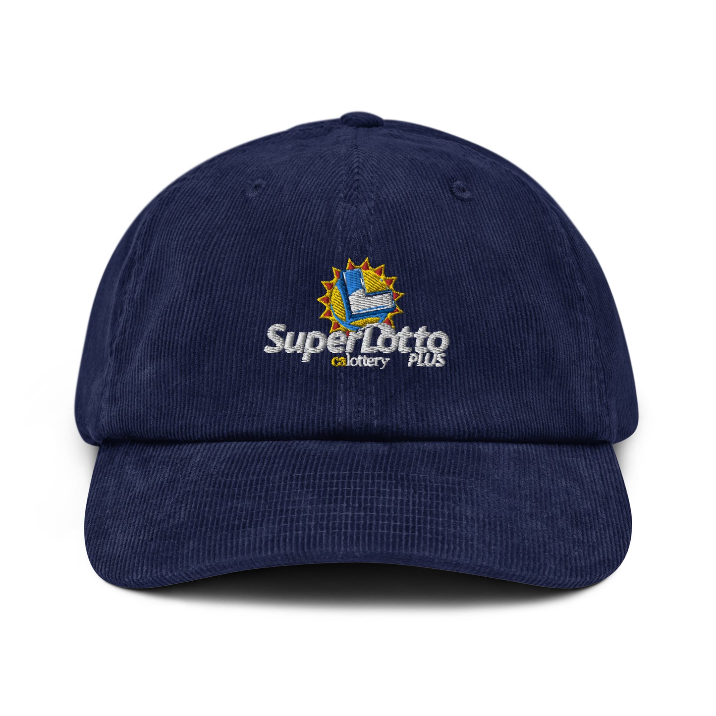 california super lottery corduroy hat