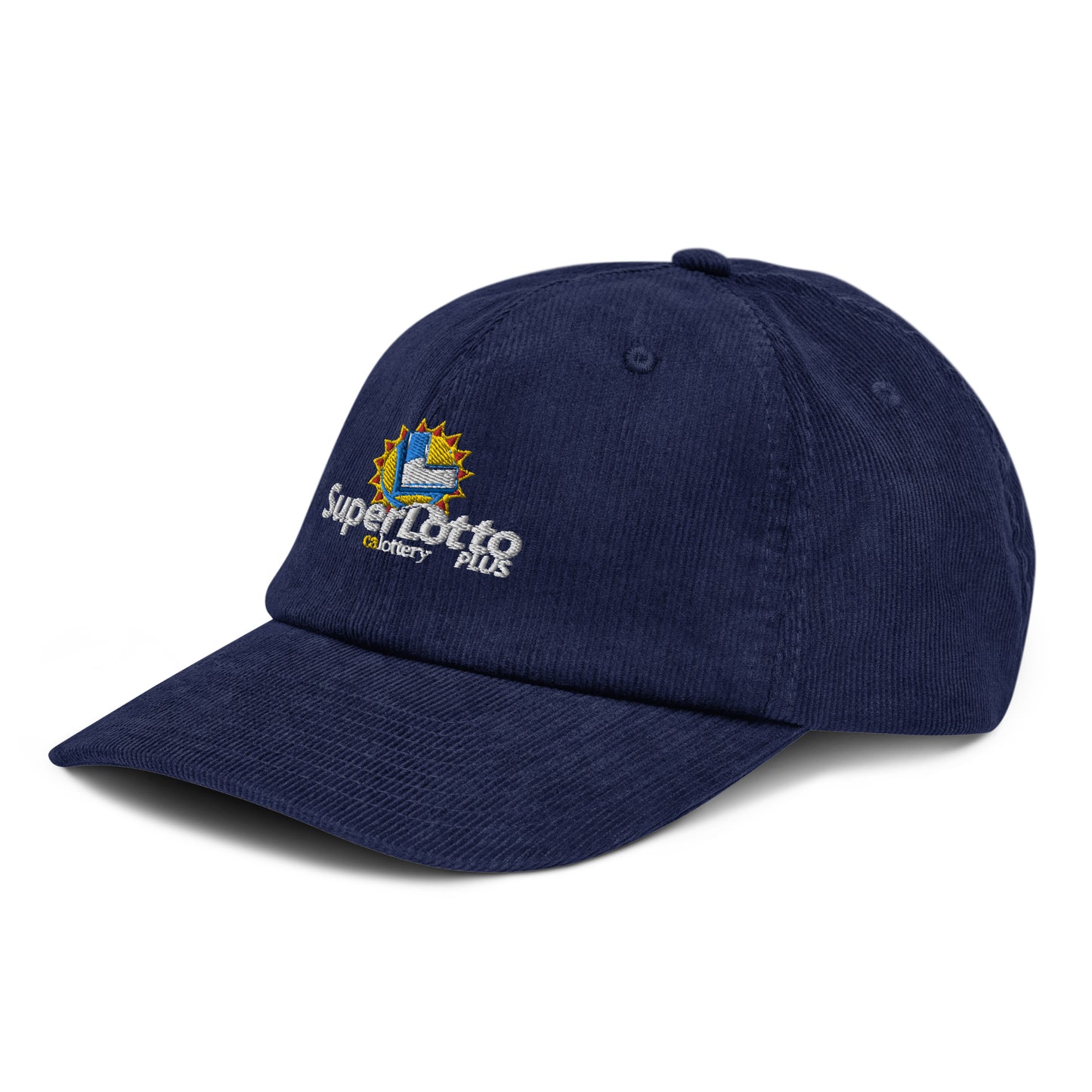 california super lottery corduroy hat