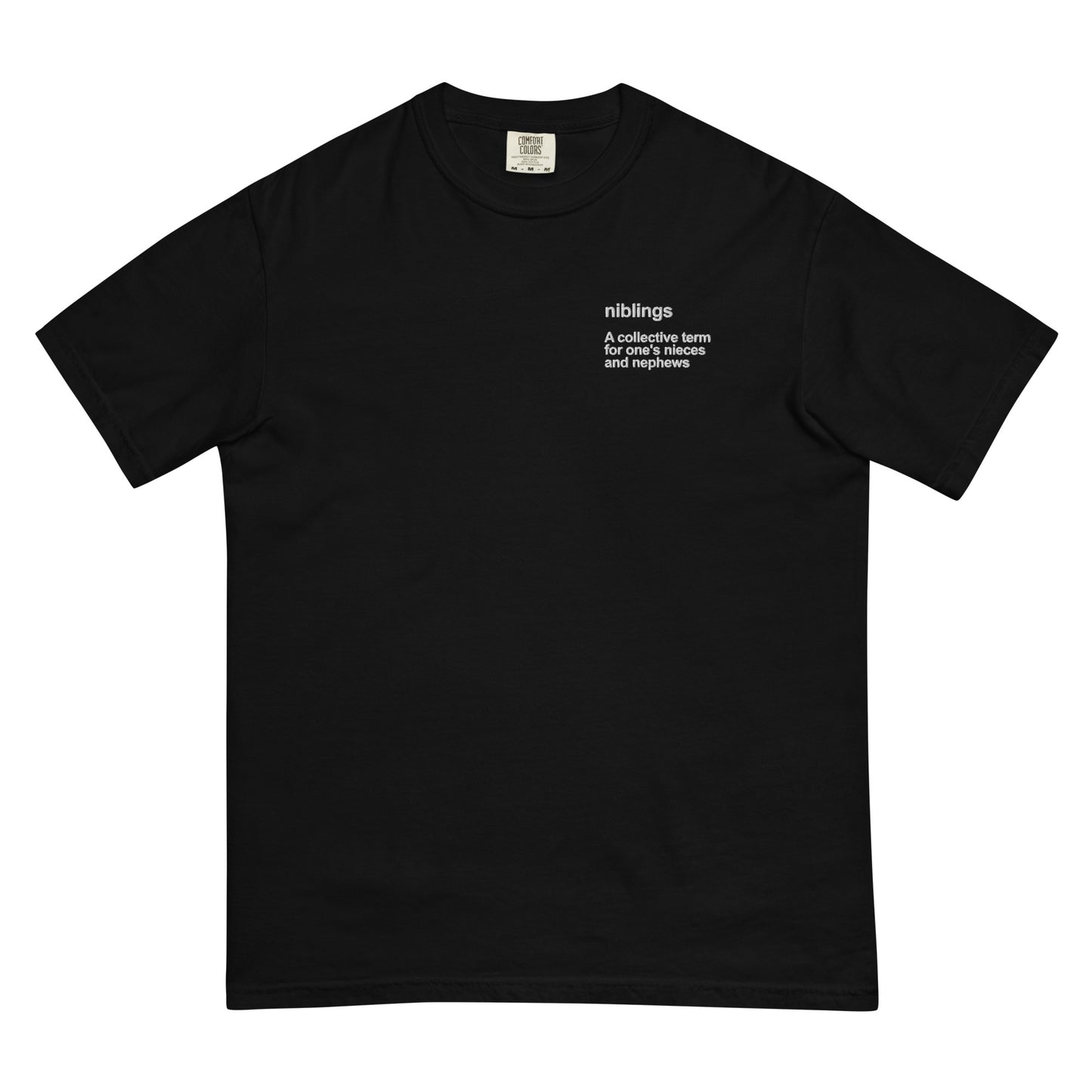 niblings men’s garment-dyed heavyweight t-shirt