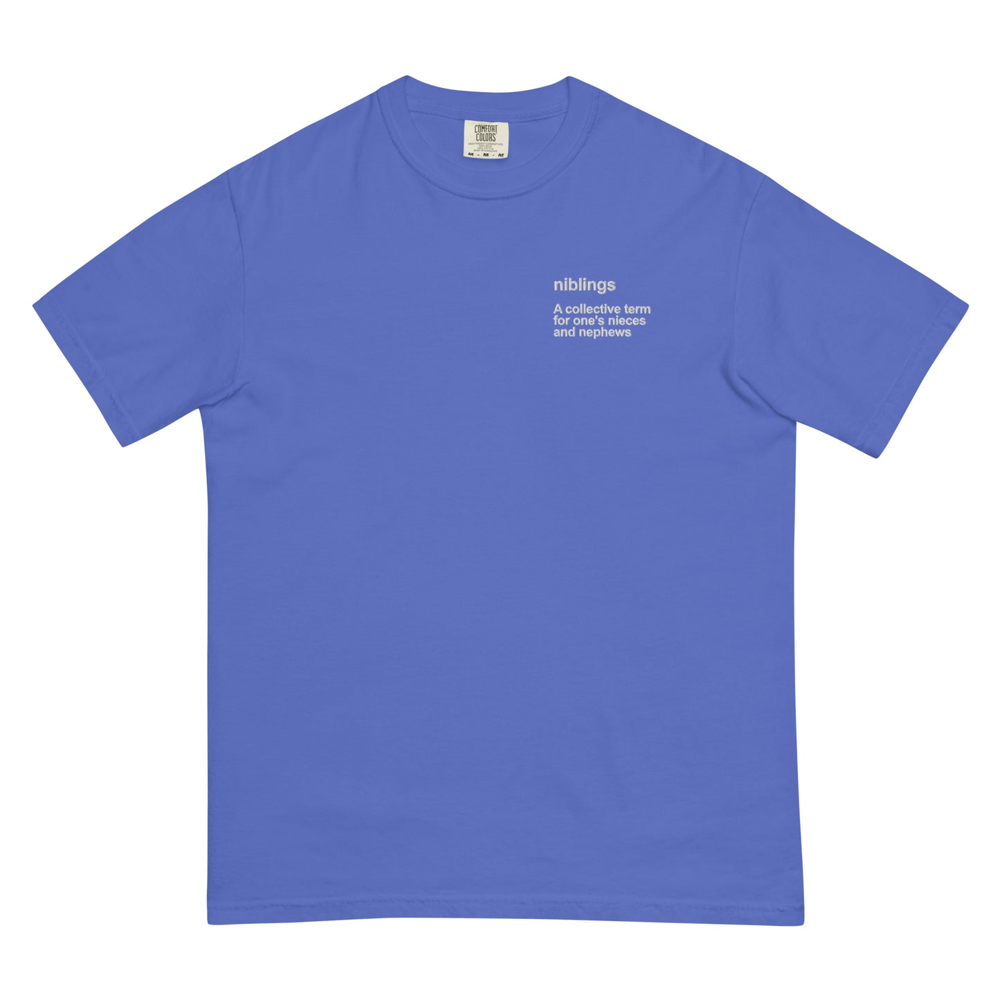 niblings men’s garment-dyed heavyweight t-shirt
