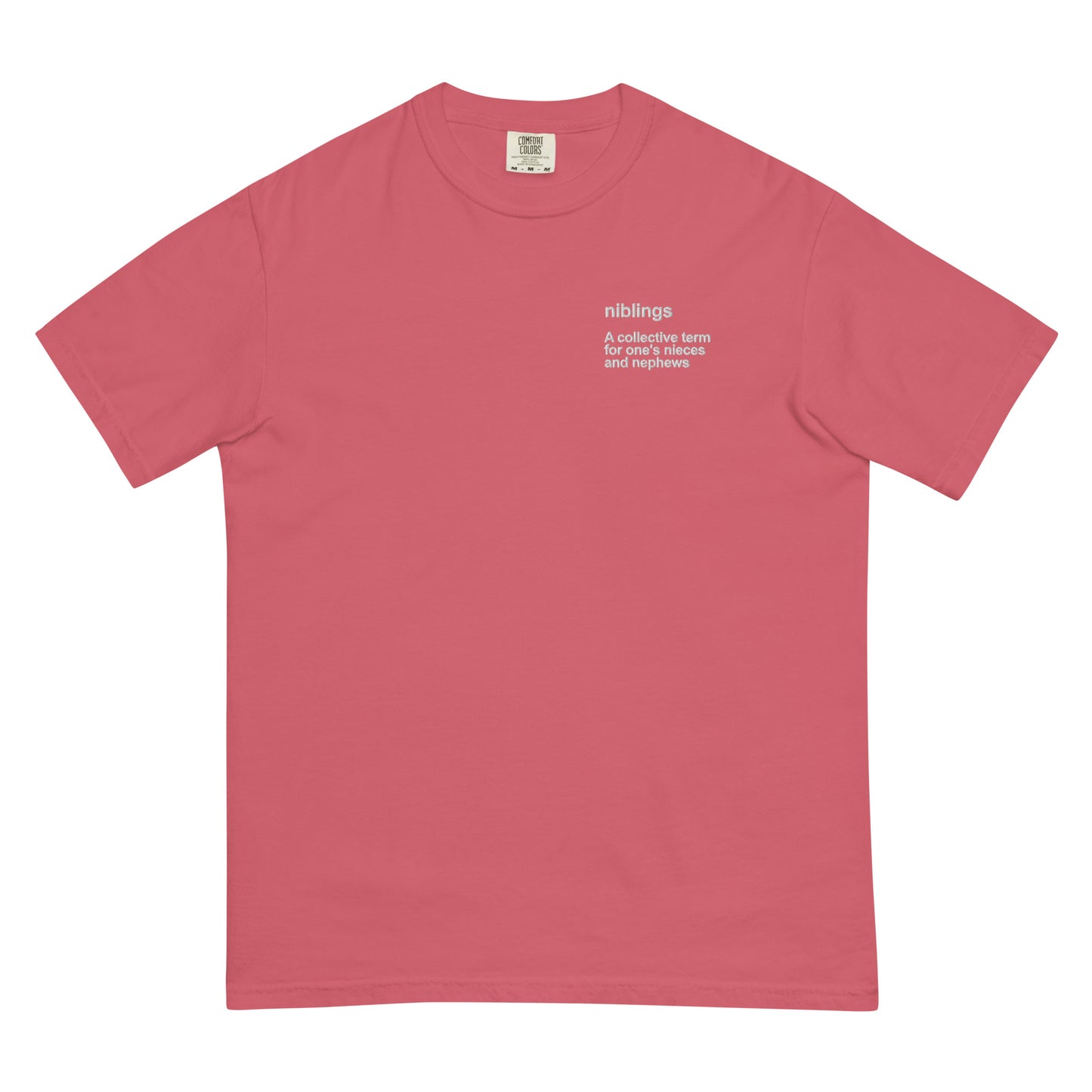 niblings men’s garment-dyed heavyweight t-shirt