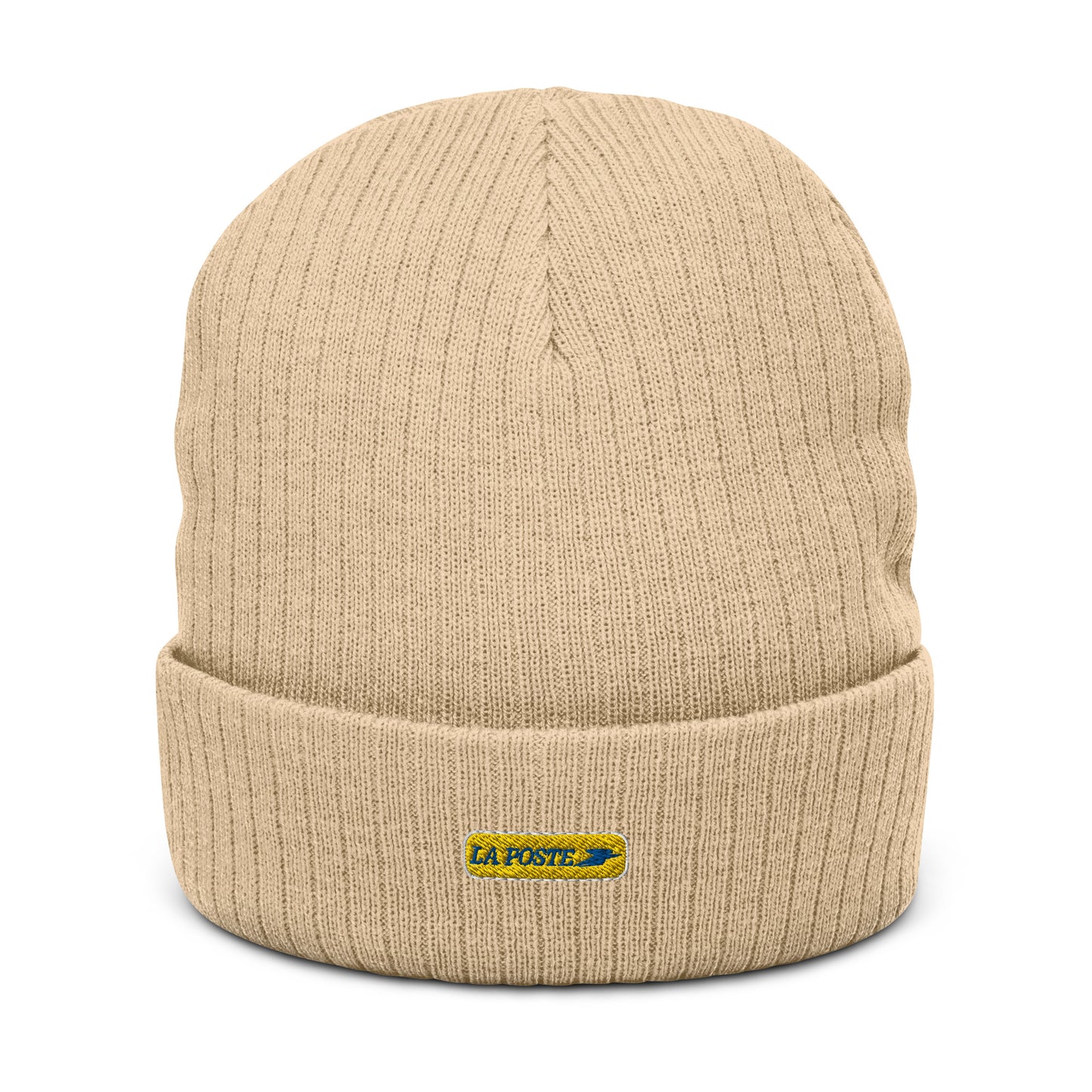 la poste ribbed knit beanie