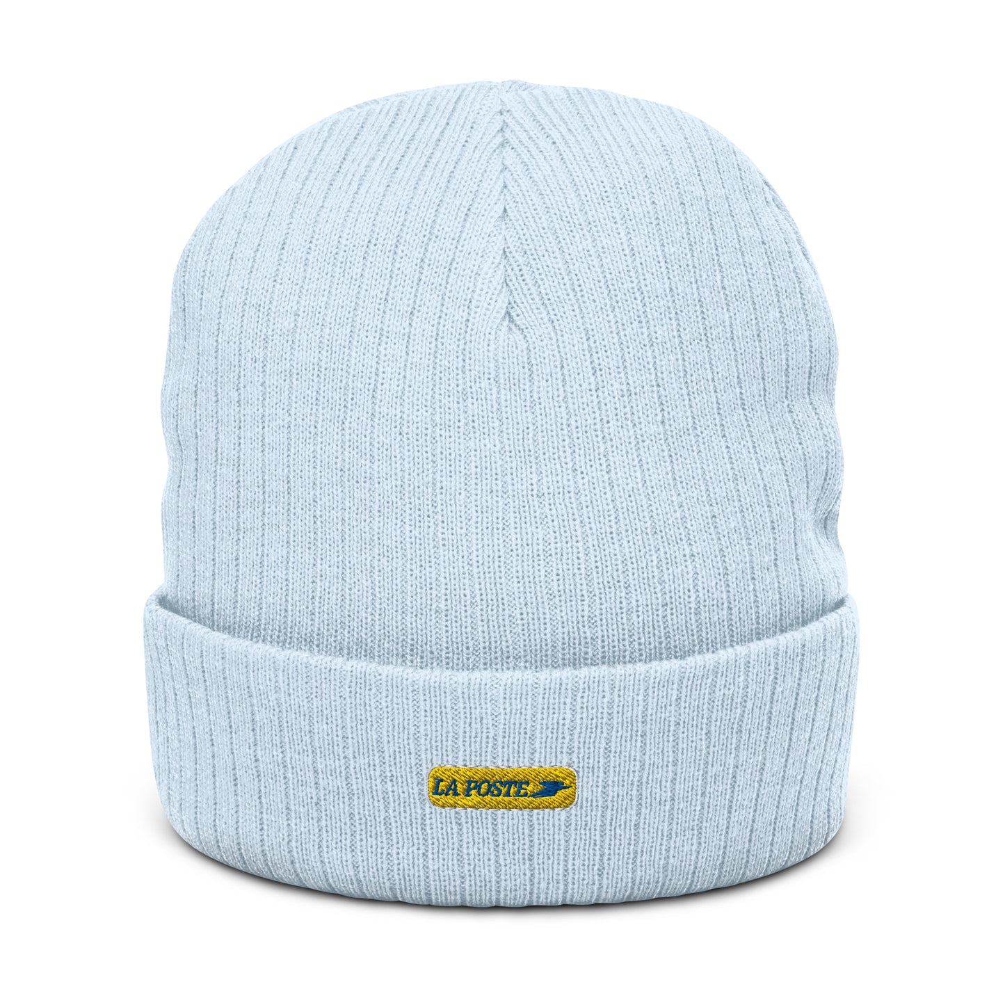 la poste ribbed knit beanie