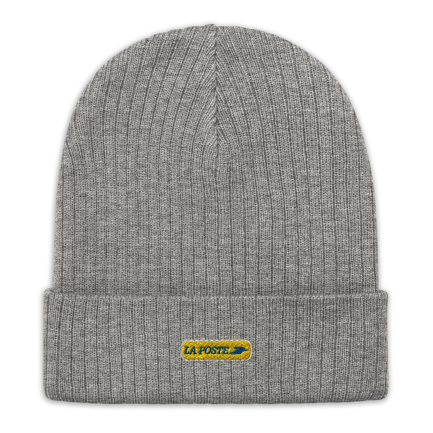 la poste ribbed knit beanie