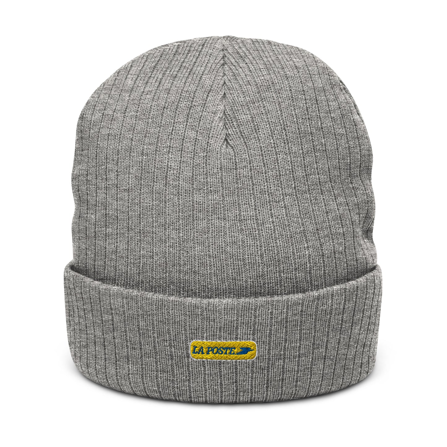 la poste ribbed knit beanie