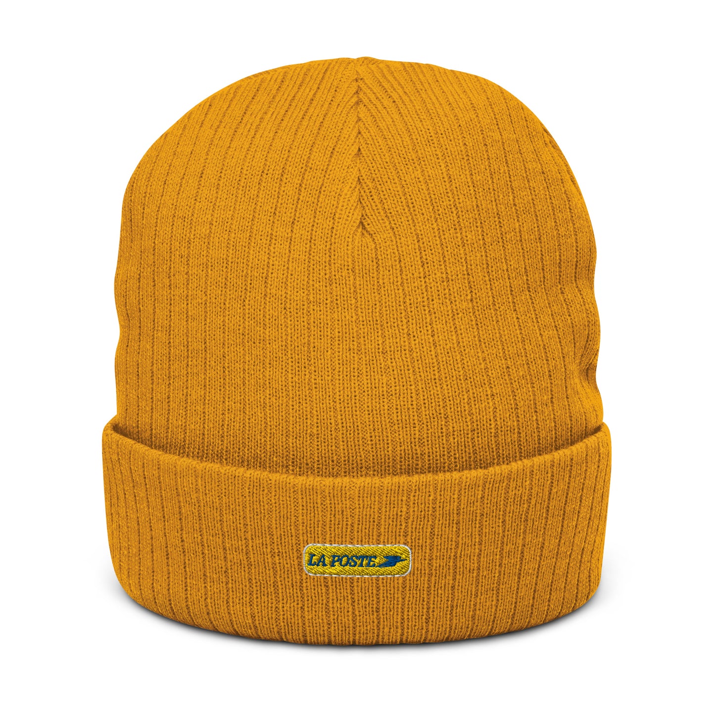 la poste ribbed knit beanie