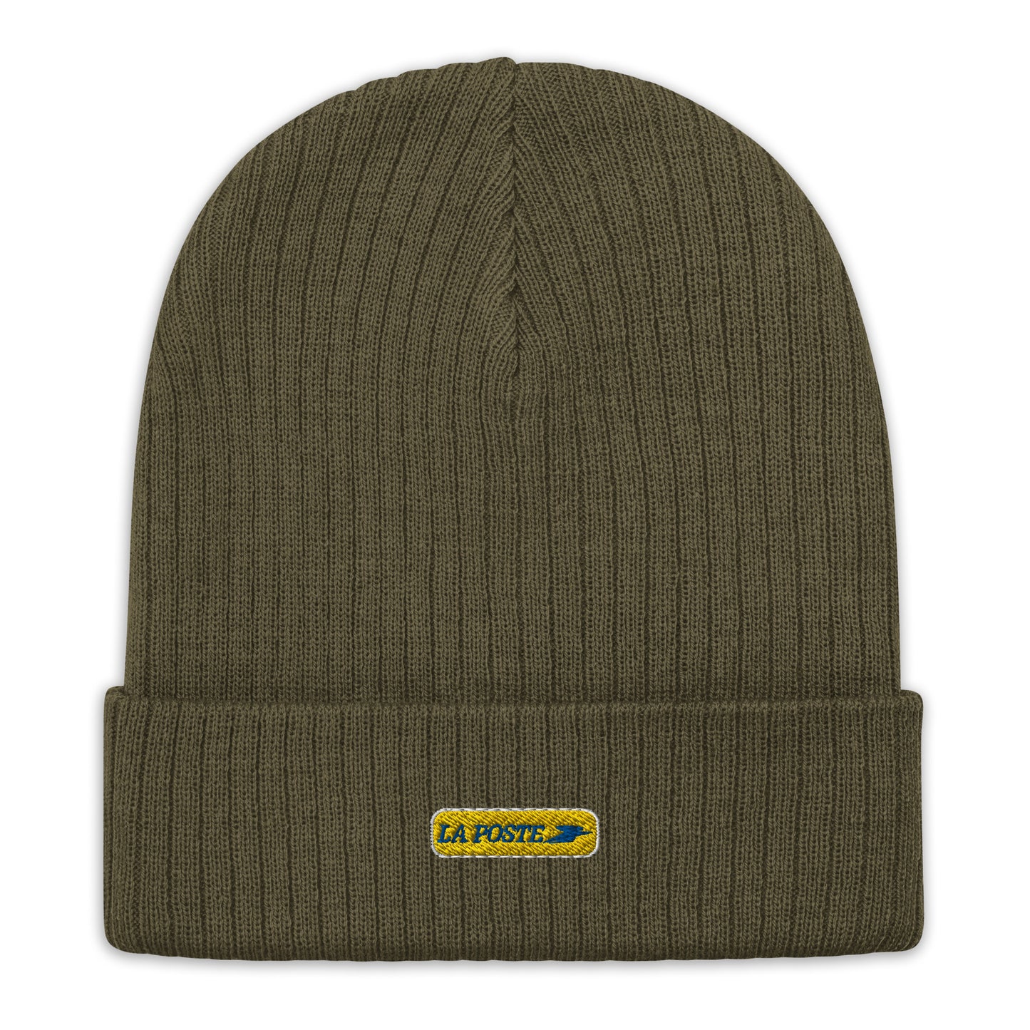 la poste ribbed knit beanie