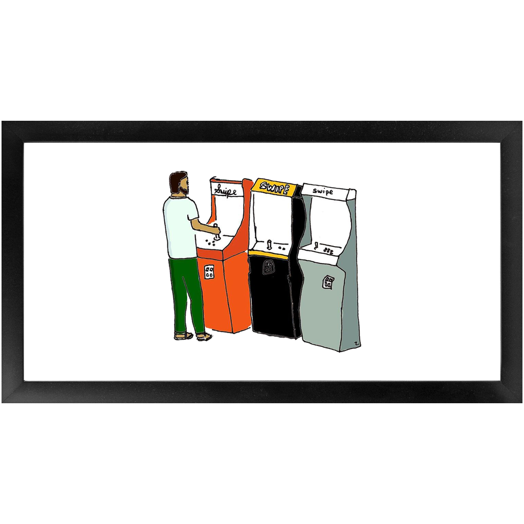 dating game framed print