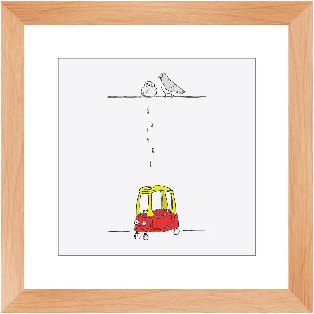 potty training framed print
