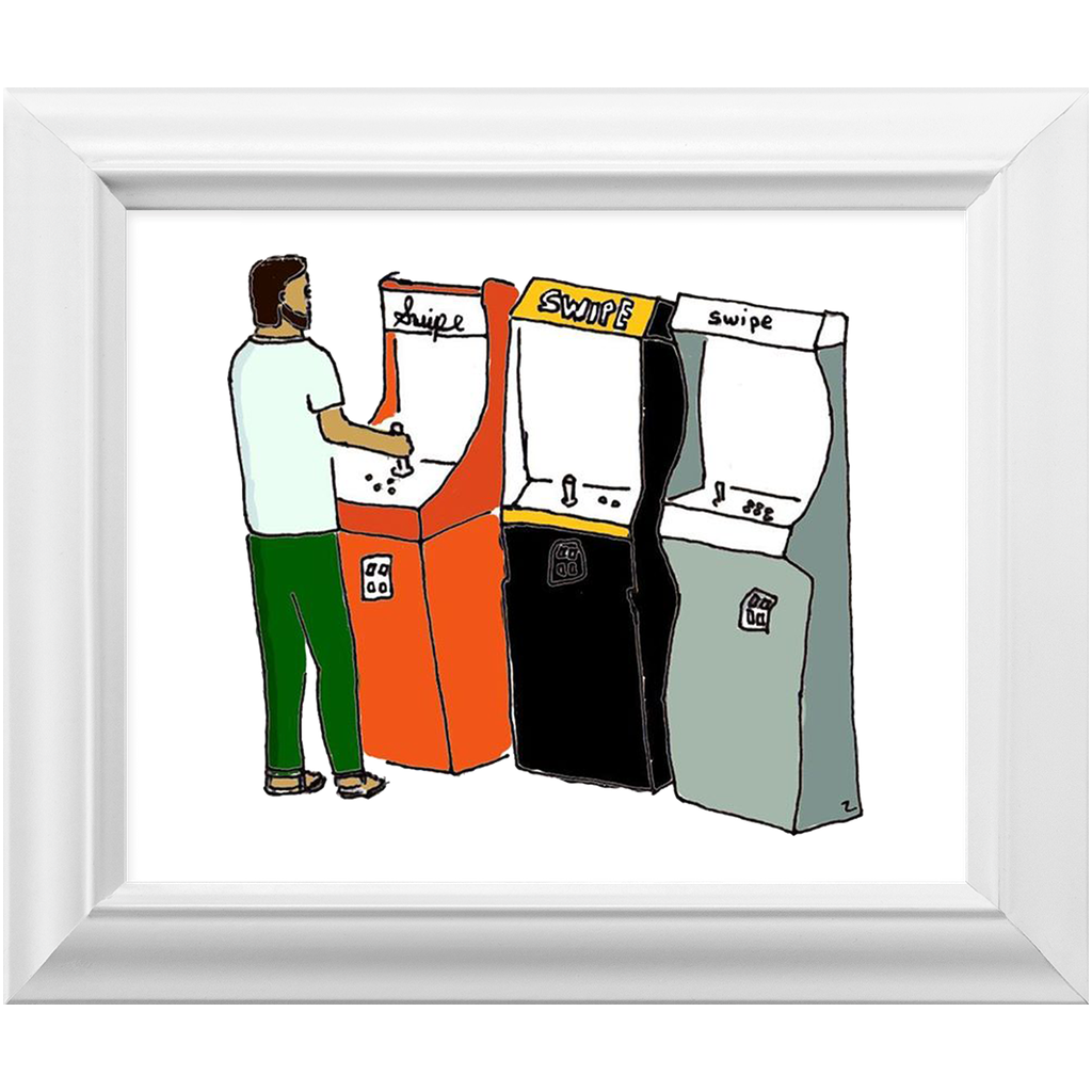 dating game framed print