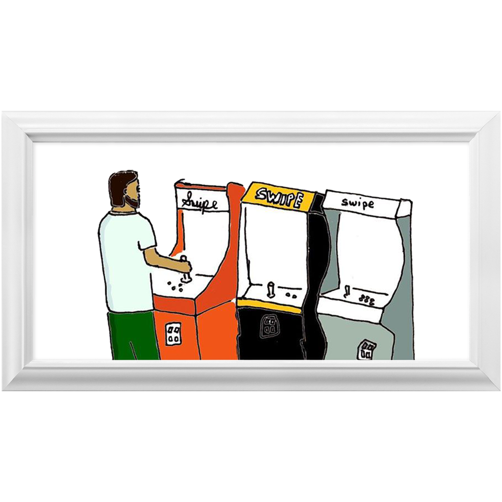 dating game framed print