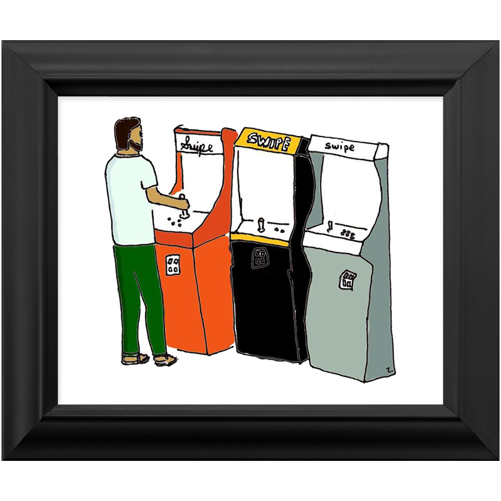 dating game framed print