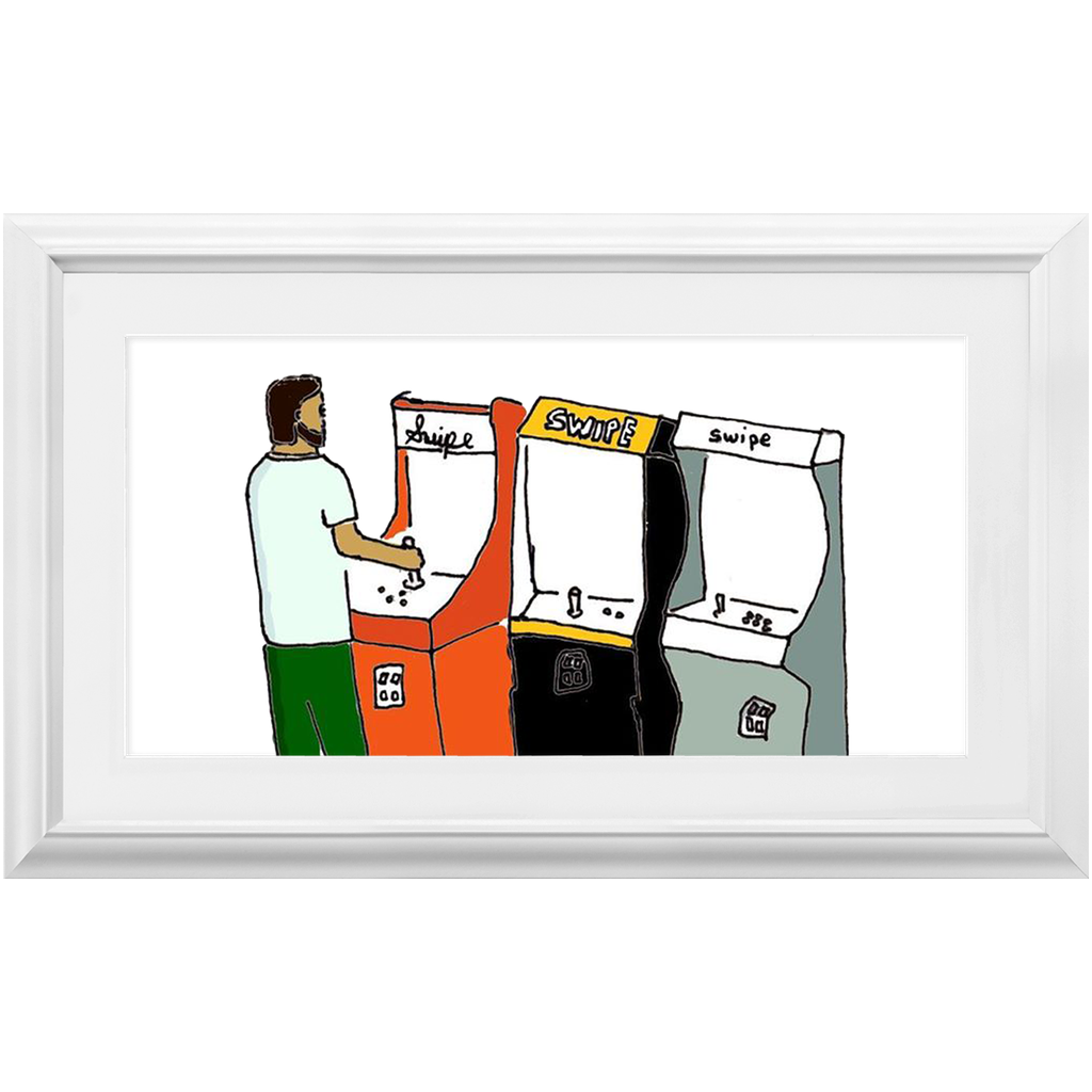 dating game framed print