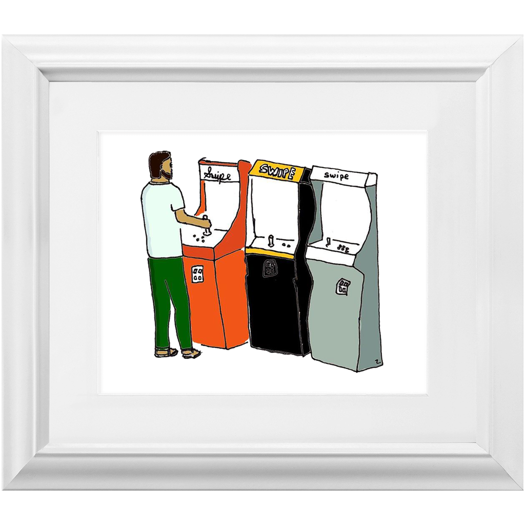 dating game framed print