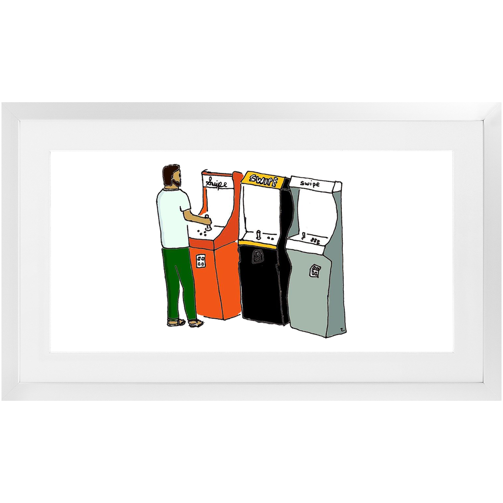 dating game framed print