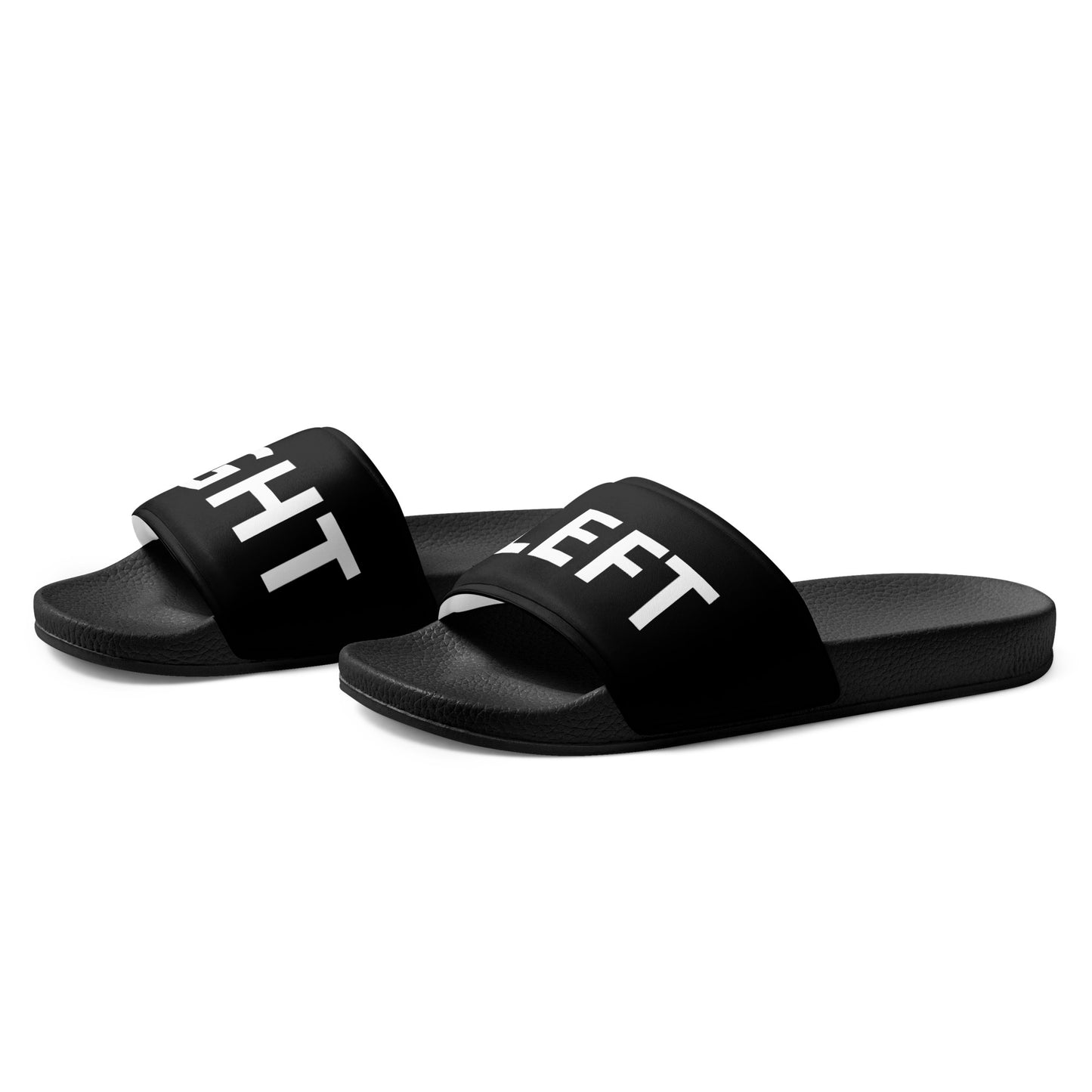 left right men’s slides
