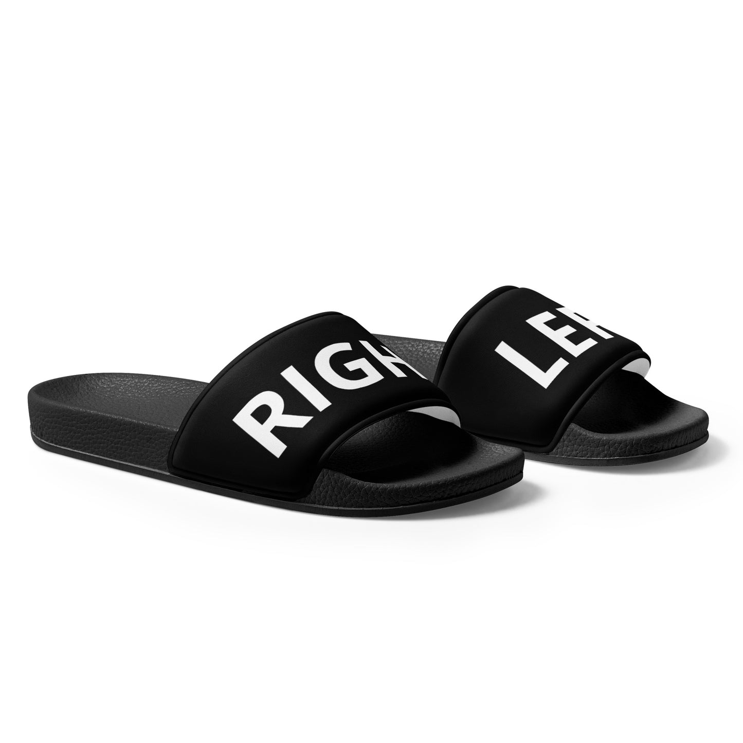 left right men’s slides
