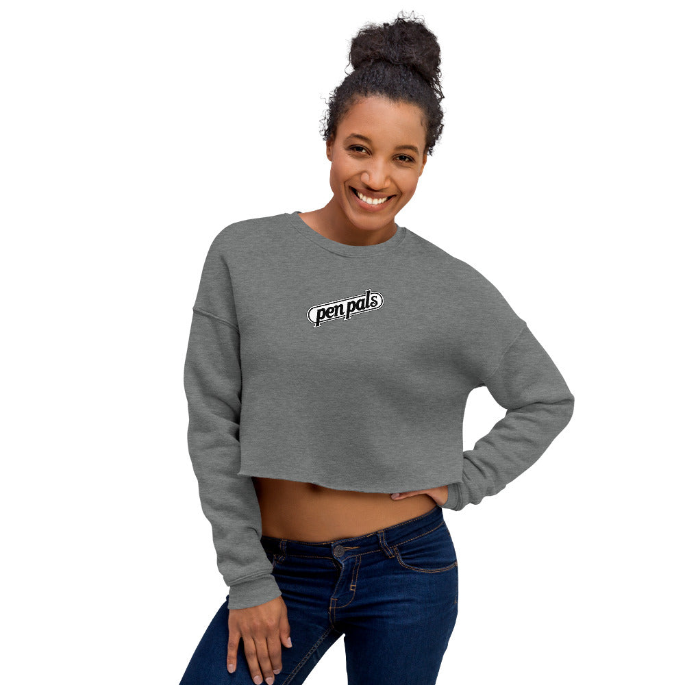 pen pals crop sweatshirt