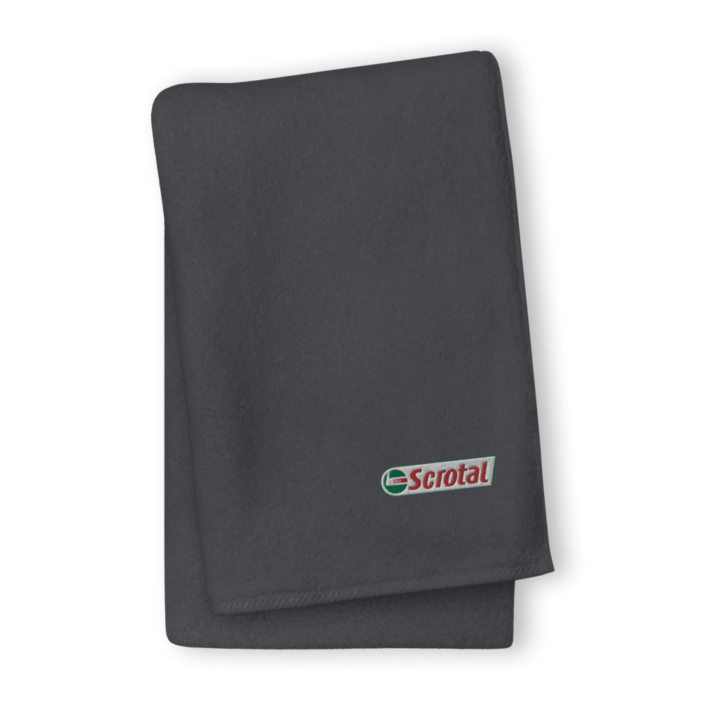 scrotal oversized cotton towel