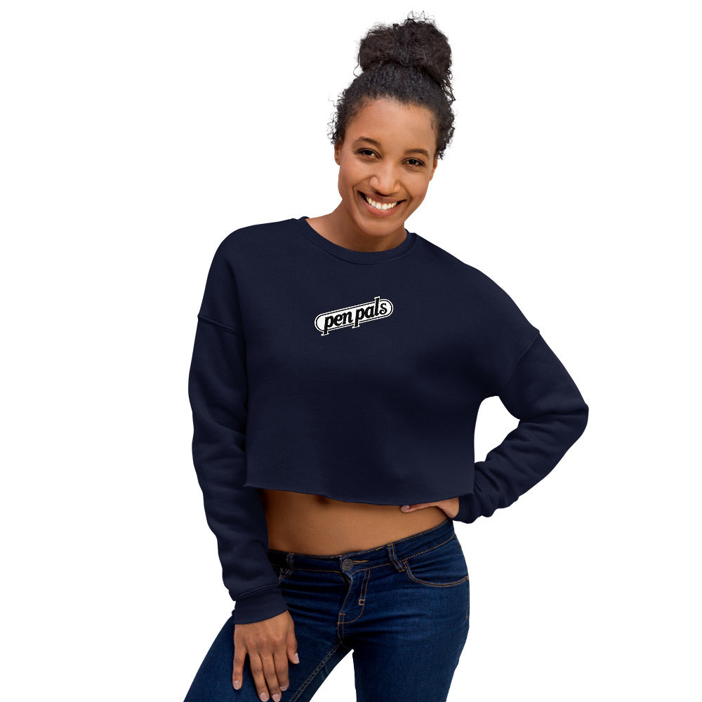 pen pals crop sweatshirt