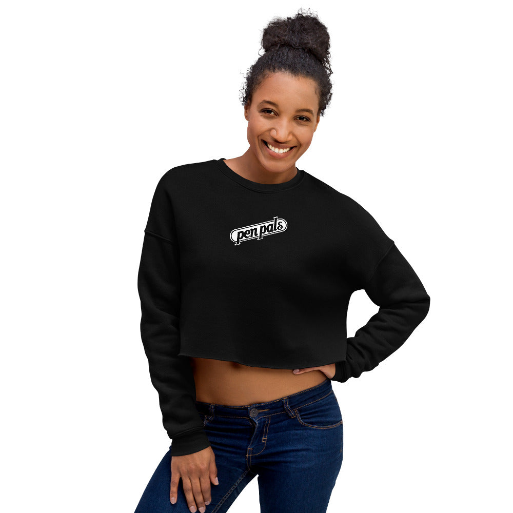 pen pals crop sweatshirt