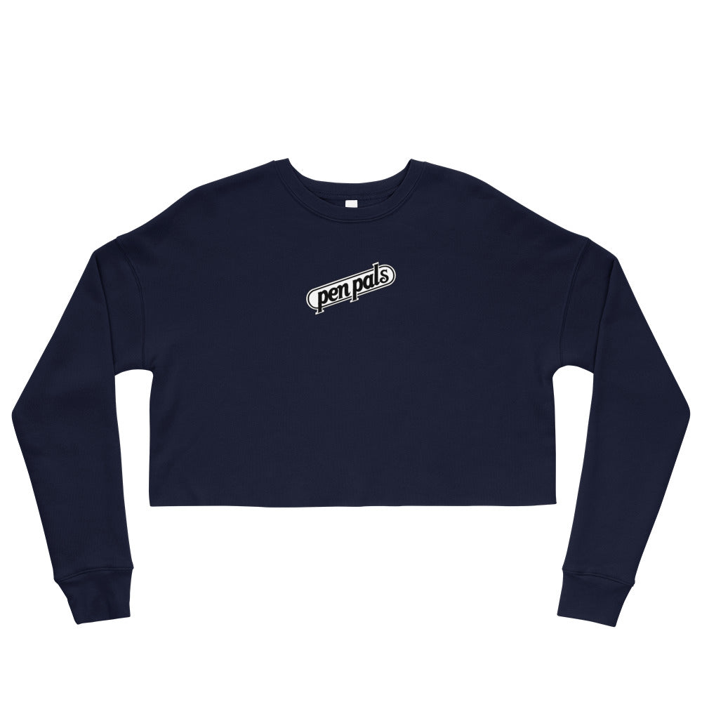 pen pals crop sweatshirt