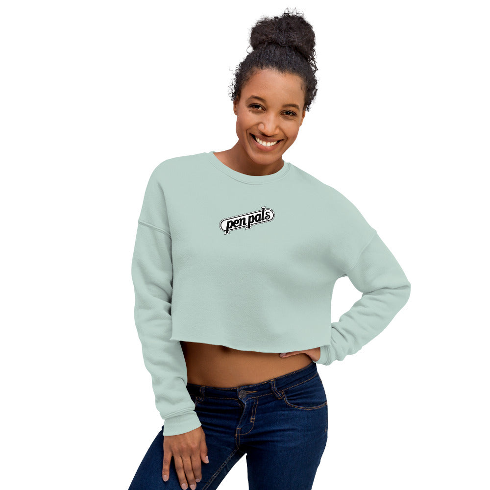 pen pals crop sweatshirt