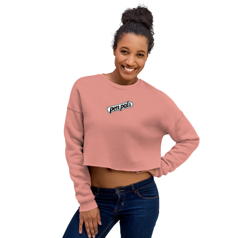 pen pals crop sweatshirt