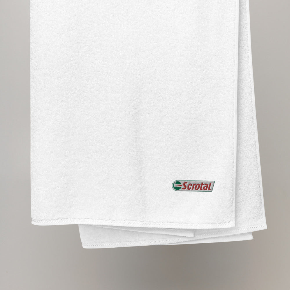 scrotal oversized cotton towel