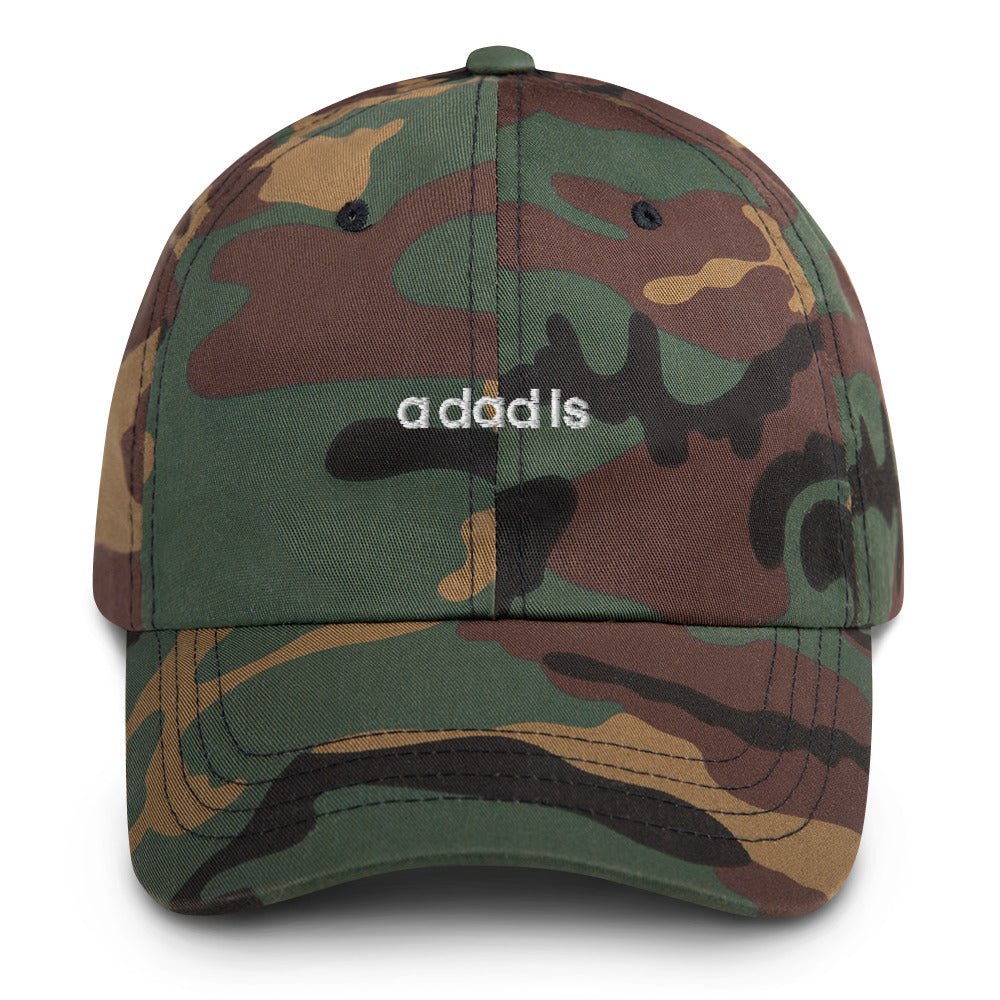 'a dad is' dad hat