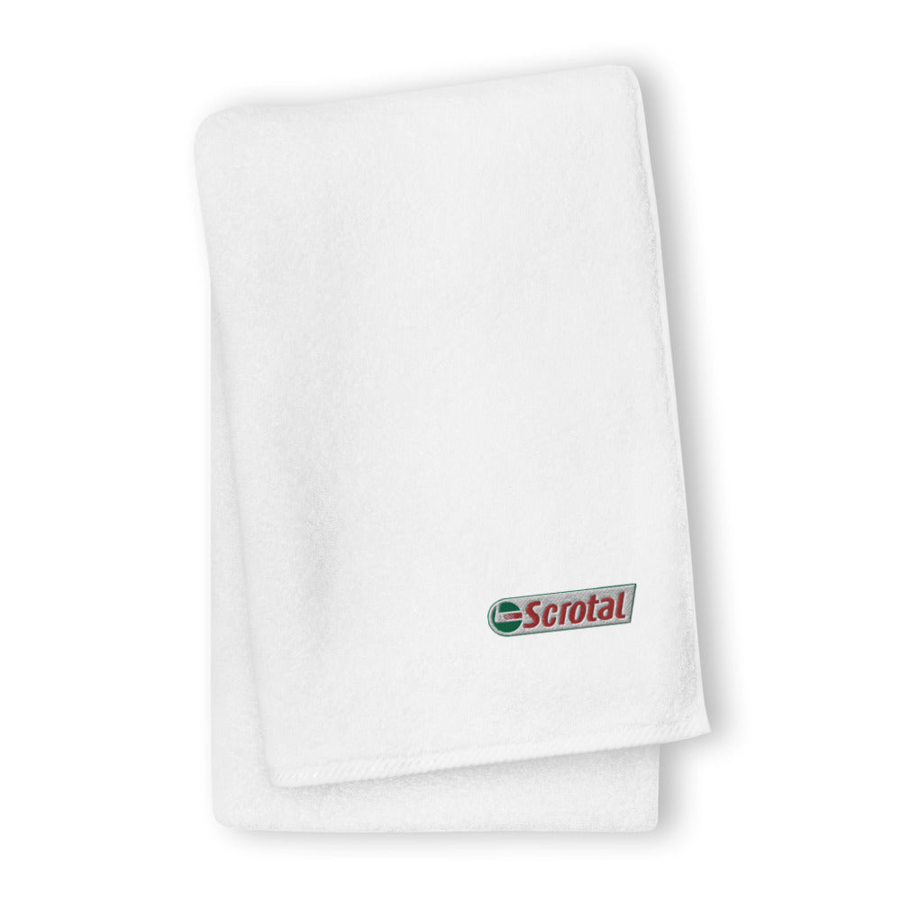 scrotal oversized cotton towel