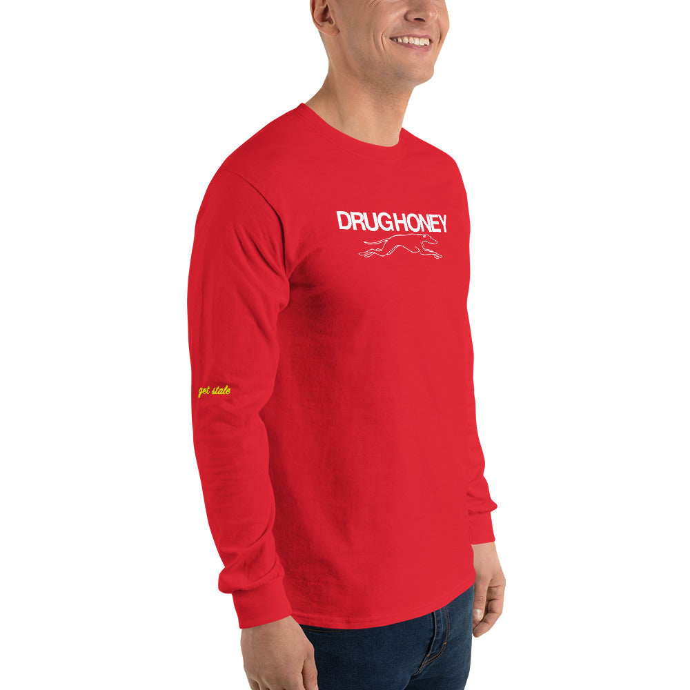 DRUG HONEY men’s long sleeve shirt