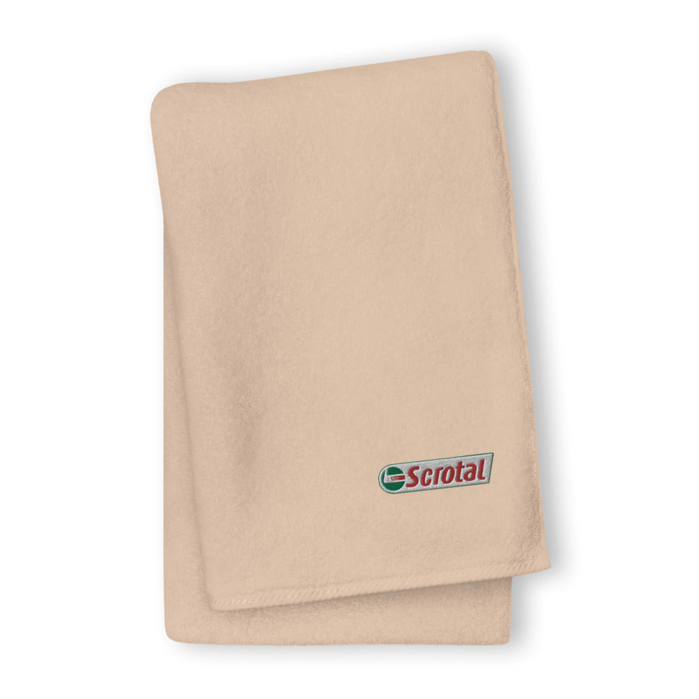 scrotal oversized cotton towel