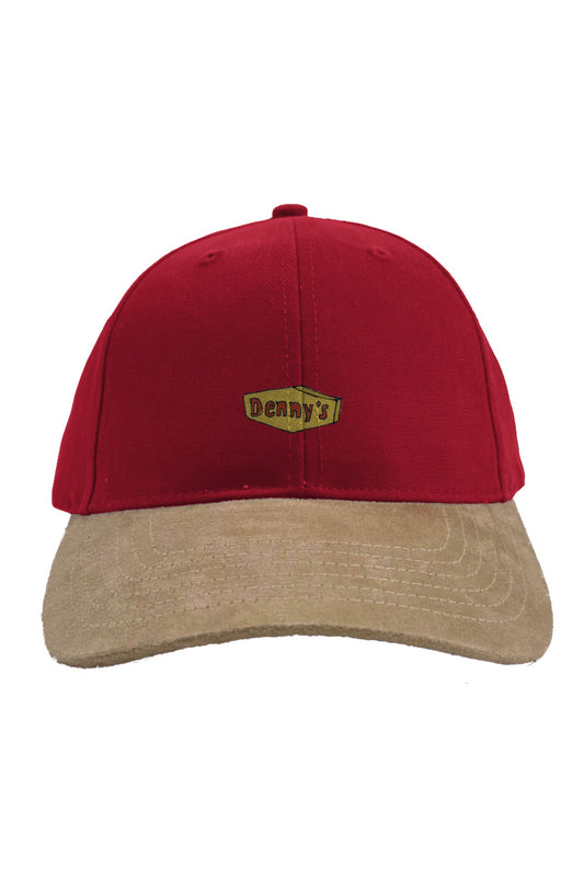 denny's Faux Suede Bill Cap