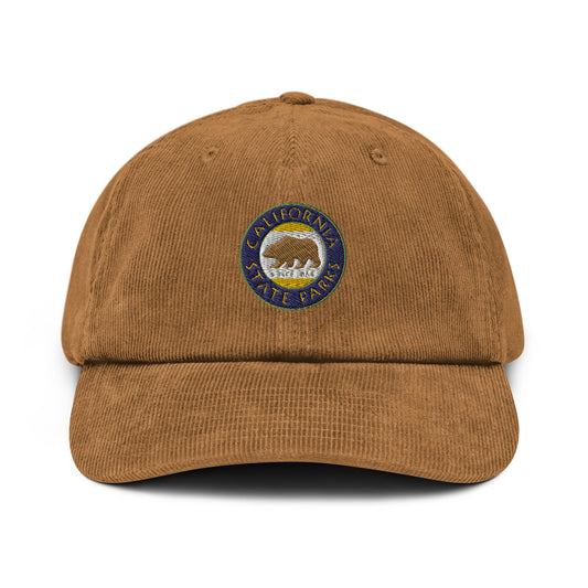 ca state park corduroy hat
