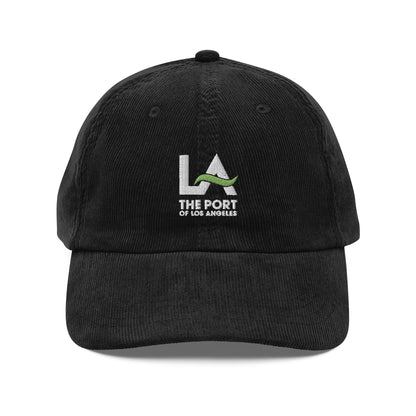 port of los angeles vintage corduroy cap