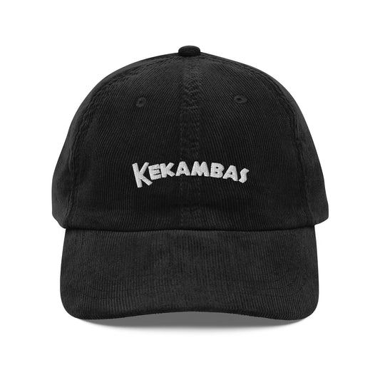 kekembas vintage corduroy cap