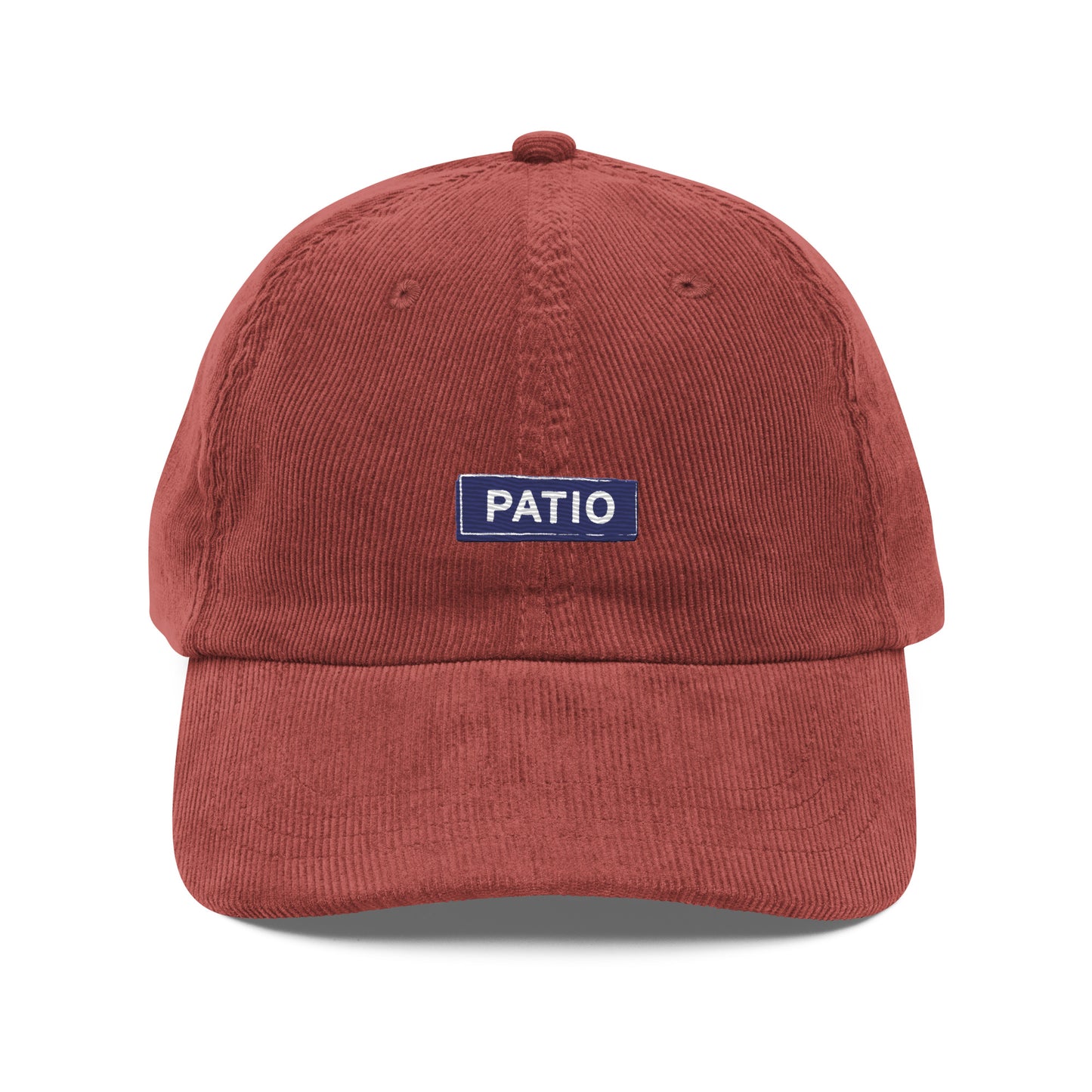 front patio vintage corduroy cap