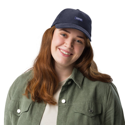 front patio vintage corduroy cap