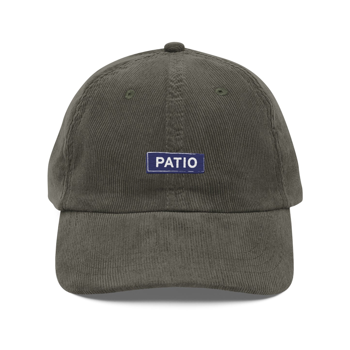 front patio vintage corduroy cap