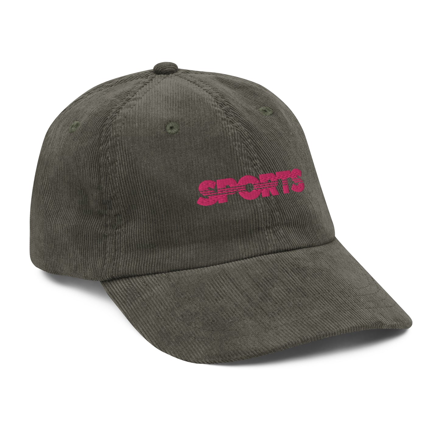 sports vintage corduroy cap