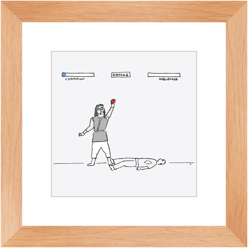 mortal kombat framed print