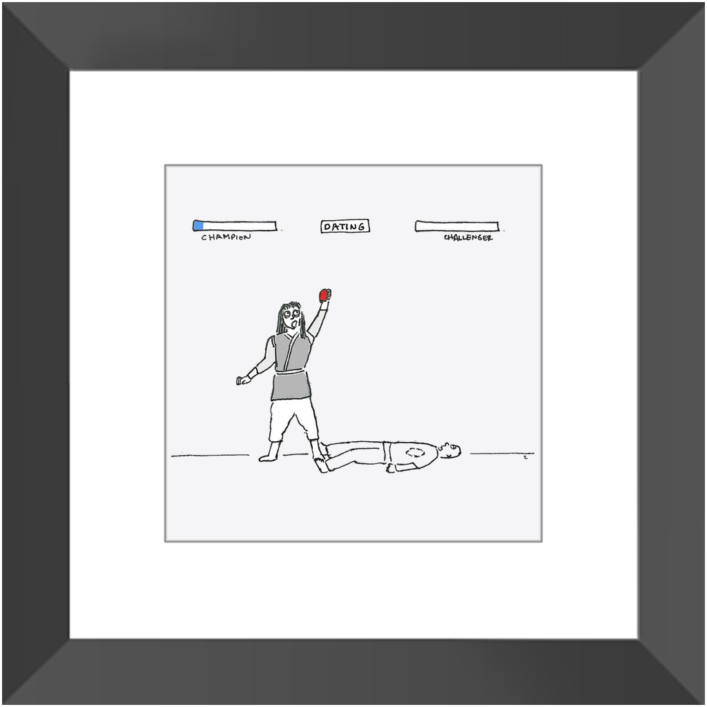 mortal kombat framed print