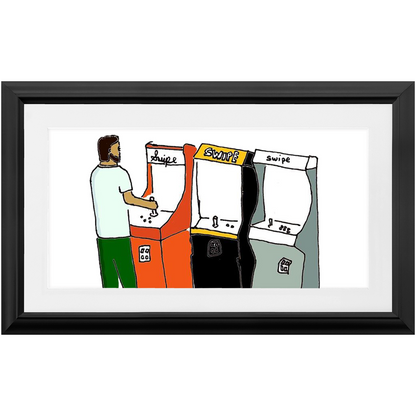 dating game framed print