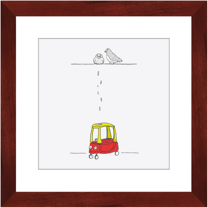 potty training framed print