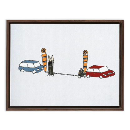 ref measurement framed canvas wrap