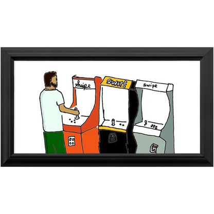 dating game framed print