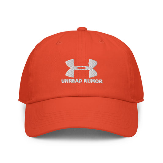 unread rumor fitted baseball cap