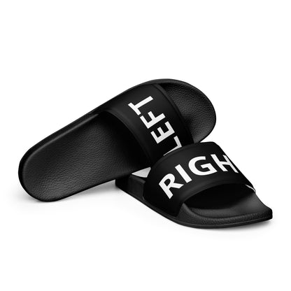 left right men’s slides